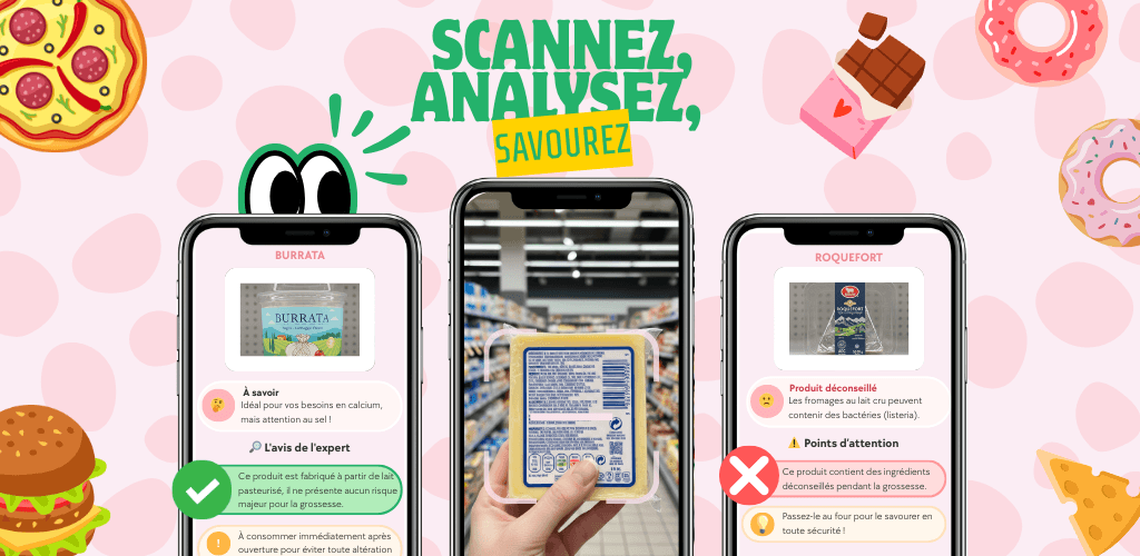 Bien Manger Enceinte - Site internet créé par Fibroweb, agence web à Perpignan