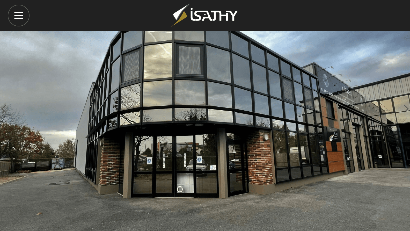 Isathy - Site internet créé par Fibroweb, agence web à Perpignan