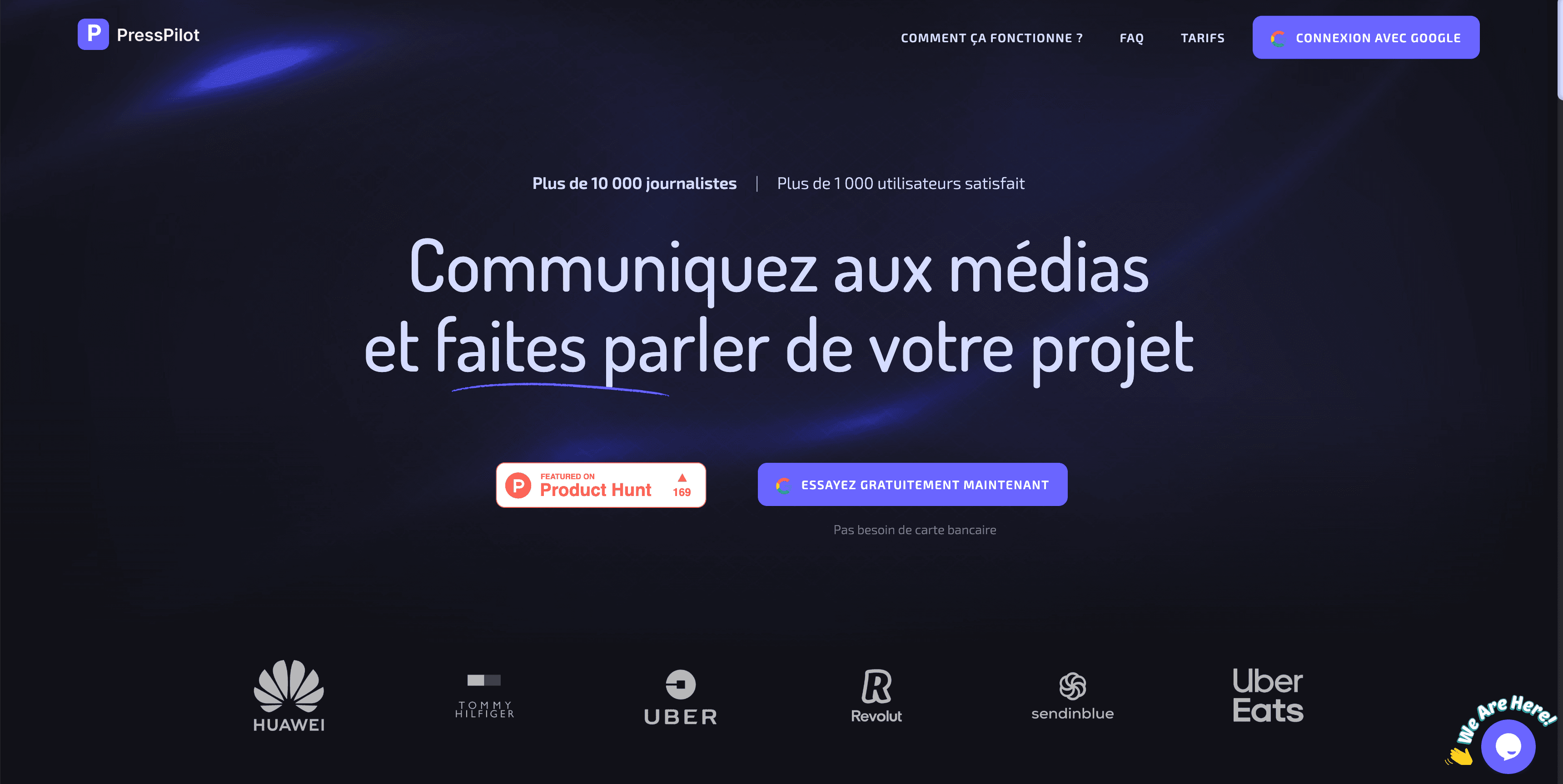 PressPilot — Site internet créé par Fibroweb, agence web à Perpignan